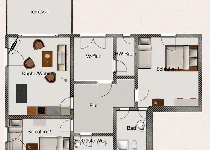 Apartamento Wohnung-c-305 *